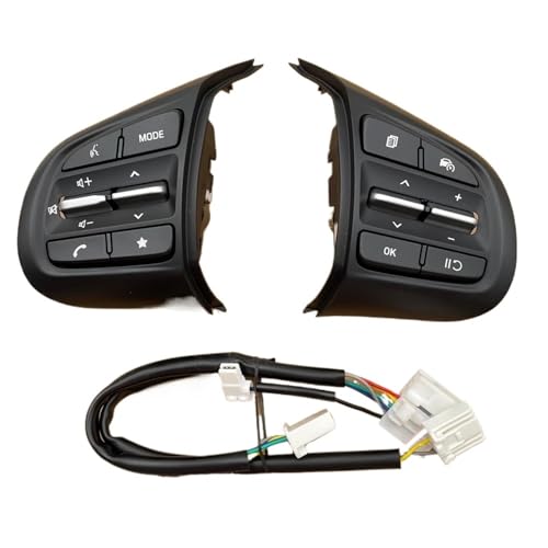 Multifunktions Lenkradschlüs Für HYUNDAI I10 Multifunktionale Lenkradschalter Lautstärkeschalter Tempomatschalter Lenkradtasten(LH and RH) von XEXJHQQ