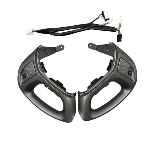 Multifunktions Lenkradschlüs Für Hyundai Für Tucson Für Ix35 Auto Lenkrad Cruise Bluetooth Control Tasten Mit Kabel Licht Grau 967002S926RJ5 967002S900RJ5 von XEXJHQQ