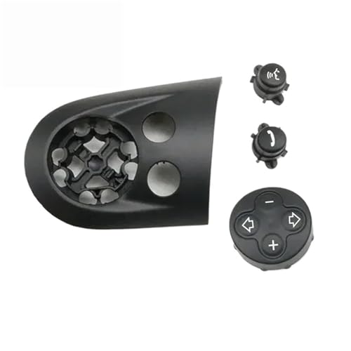 Multifunktions Lenkradschlüs Für MINI Für Cooper R55 R56 R57 R58 R59 R60 R61 Auto Multifunktions Lenkrad Lautstärketastenabdeckung Tempomatschalterverkleidung(4 pieces BDEF) von XEXJHQQ