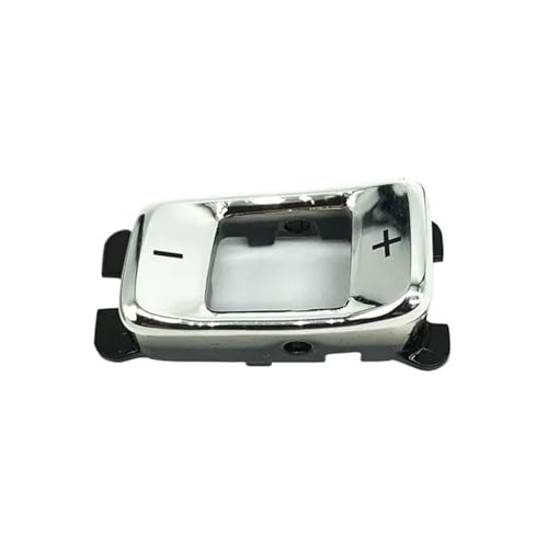 Multifunktions Lenkradschlüs Für VW Für Golf 7 MK7 VII Auto Multifunktions Lenkrad Taste Lautstärke OK Cruise Down Up RES SET Modus Schlüssel Dekoration Abdeckung Shell(Plus Less Bright) von XEXJHQQ
