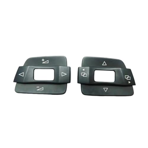 Multifunktions Lenkradschlüs Für VW Für Passat B7 Für Sharan 2011-2015 1 Stücke Multifunktionale Lenkrad Schalter Audio Control Taste Abdeckung Trim(1 Pair B) von XEXJHQQ