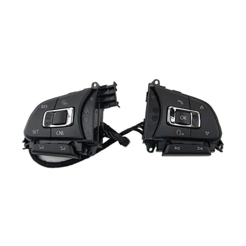 Multifunktions Lenkradschlüs Für VW Für Polo Für Jetta 6C0959442F Multifunktionale Lenkrad Taste Schalter Bluetooth Steuerung von XEXJHQQ