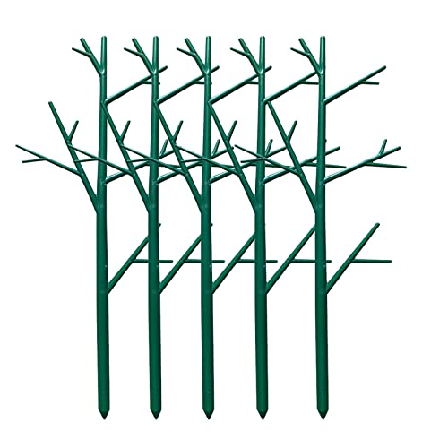 Gartenstiel Kletterstütze Pfahl Blumentöpfe Rankständer Halter Pflanze Rankhilfe Halterung Gartendekoration Pflanzenkäfig Rankgitter Garten Rankhilfe Gemüsestütze Kunststoffpfähle zum Klettern von XEYYHAS