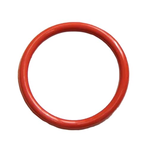 o-förmiger Ringdichtungsgummiband, 10 mm VMQ O-Ring-Dichtung, rot, mehrere Größen(10mmx870mmx890mm) von XFANAOOU
