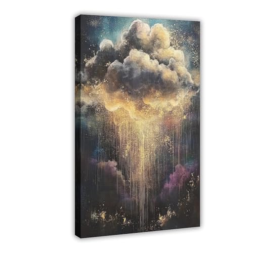 XFATGIA Poster auf Leinwand, Motiv: Stormy Sky, Wandkunst, Dekordruck, Gemälde für Wohnzimmer, Schlafzimmer, Dekoration, 30 x 45 cm XFATGIA Poster auf Leinwand, Motiv: Stormy Sky, Wandkunst, Dekordruck, Gemälde für Wohnzimmer, Schlafzimmer, Dekoration, 30 x 45 cm von XFATGIA
