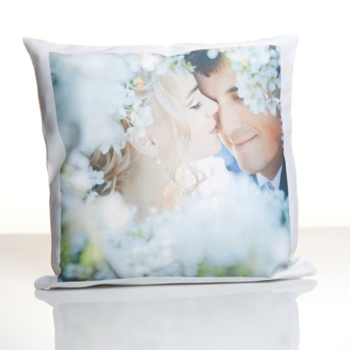 XFD Foto-Kissen Selbst Gestalten Mit Foto Individuell Bedruckt Personalisierte Geschenk-Idee Kopfkissen Mit Eigenem Foto (40x40cm) von XFD