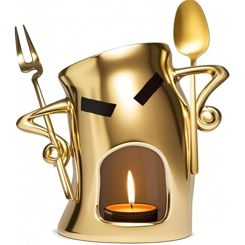 Mini Keramik Fondue Set:Schokoladenfondue Schmelzbecher, Käsefonduetopf, Süßigkeiten Mini Fonduetassen mit 1 Gabel & 1 Schaufel - Lebensmittelechtes Geschenk für Partys, Geschenke, gemütliche Nächte Mini Keramik Fondue Set:Schokoladenfondue Schmelzbecher, Käsefonduetopf, Süßigkeiten Mini Fonduetassen mit 1 Gabel & 1 Schaufel - Lebensmittelechtes Geschenk für Partys, Geschenke, gemütliche Nächte von XFDJB