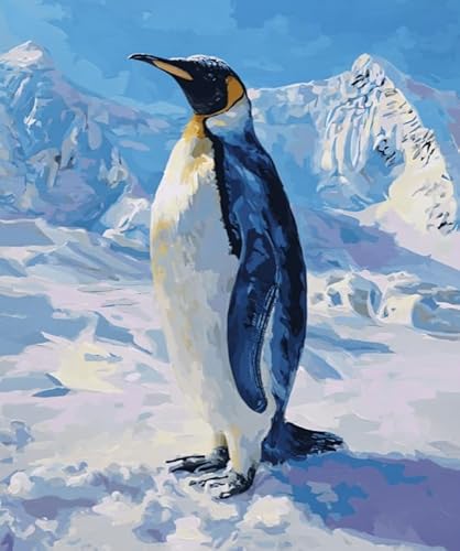 XFENDOUDOU Kreuzstich Set Süße Pinguine Vorgedruckt Kreuzstich für Wandkunst-Heimdekoration Stickset Sticken Set Erwachsene Anfänger 40× 50cm XFENDOUDOU Kreuzstich Set Süße Pinguine Vorgedruckt Kreuzstich für Wandkunst-Heimdekoration Stickset Sticken Set Erwachsene Anfänger 40× 50cm von XFENDOUDOU