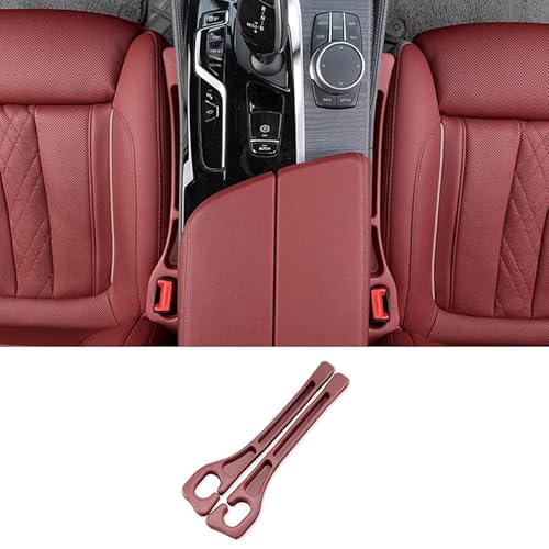 XFEU_sp 2 Stück Autositz LüCkenfüLler FüR Opel Astra, Autositz SpaltfüLler, Aufbewahrungsbox FüR Autositze, Um Den Raum Zwischen Vordersitz Und Konsole Zu FüLlen,C-Red von XFEU_sp
