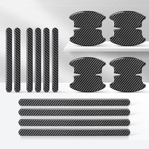 XFEU_sp Auto TüRgriff Schutzfolie FüR Suzuki Swift 2005-2023 2024 2025, AutotüR Griffe Aufkleber Wasserdicht, Auto TüRgriff Lackschutzfolie Anti-Kratz, Selbtklebende,14pcs von XFEU_sp