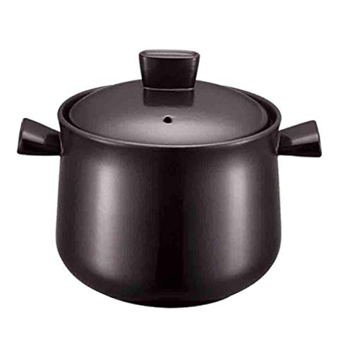 Auflauf - Haushalts -Suppensteinkassero -Keramikpfanne mit großer Kapazität (Größe: 4,5 l) (3,5 l) von XFLSDHGD