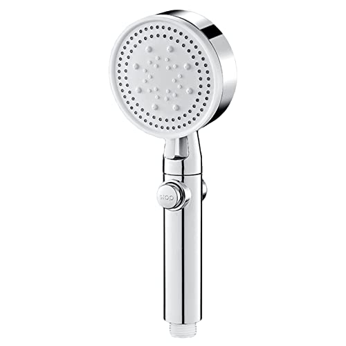 Duschkopf mit Handheld, Hochdruck Handheld Duschkopf 4 Spray -Einstellungen hoher Flusshand -Duschkopf von XFLSDHGD