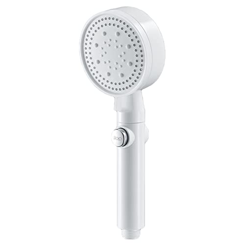 Duschkopf mit Handheld, Hochdruck Handheld Duschkopf 4 Spray -Einstellungen hoher Flusshand -Duschkopf von XFLSDHGD