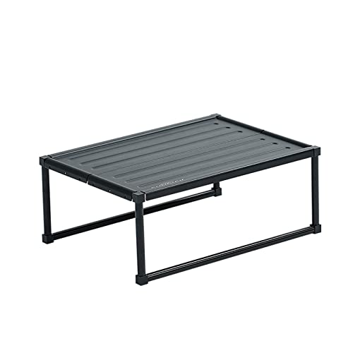 XFLSDHGD Camp -Tisch tragbarer Picknicktisch Klapptisch Camping Table Wanderung Faltbare Reise Campingmöbel Outdoor Möbel tragbare Klappe (schwarz) von XFLSDHGD