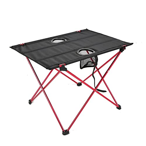 XFLSDHGD Camptabelle Alle Aluminiumlegierung Klapptische und Stühle im Freien Picknicktisch Set Ultra-Leichter Freizeitgrill Camping Table tragbar (Farbe: 4) (3) von XFLSDHGD