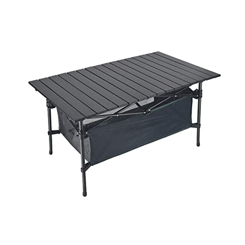 XFLSDHGD Camptisch Faltbare Campingtisch im Freien wasserdicht dauerhafte Klappschreibtisch Platz sparsamer Aufbewahrung Aluminiumlegierung BBQ Picknick Tabletraveling von XFLSDHGD