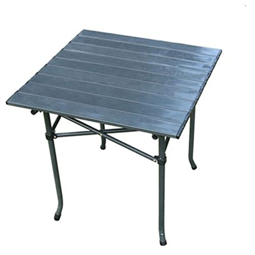 XFLSDHGD Camptisch im Freien Klapptischstuhl Camping Aluminiumlegierung Picknicktisch wasserdichtes Oxford -Stoff Langlebiger Klapptischschreibtisch für von XFLSDHGD