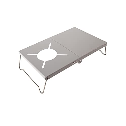 XFLSDHGD Camptisch im Freien Tisch tragbarer Faltbarer Aluminiumlegierungschreibtisch für Picknick -Camping -Gartengrillschreibtisch (Farbe: Silber) (Silber) von XFLSDHGD