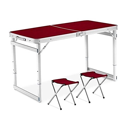 XFLSDHGD Klappertisch Multifunktional Terrasse Tisch und Stuhl Set Outdoor Klapptisch Höhe einstellbare tragbare selbstfahrende Freizeitpicknicktisch und Stühle tragbarer Tisch XFLSDHGD Klappertisch Multifunktional Terrasse Tisch und Stuhl Set Outdoor Klapptisch Höhe einstellbare tragbare selbstfahrende Freizeitpicknicktisch und Stühle tragbarer Tisch von XFLSDHGD