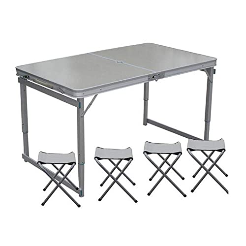 XFLSDHGD Klappertisch tragbare selbstfahrende Freizeit-Picknicktisch und Stuhl Multifunktion Terrasse Tisch und Stuhl Set Outdoor Klapptisch Tragbarer Tisch XFLSDHGD Klappertisch tragbare selbstfahrende Freizeit-Picknicktisch und Stuhl Multifunktion Terrasse Tisch und Stuhl Set Outdoor Klapptisch Tragbarer Tisch von XFLSDHGD