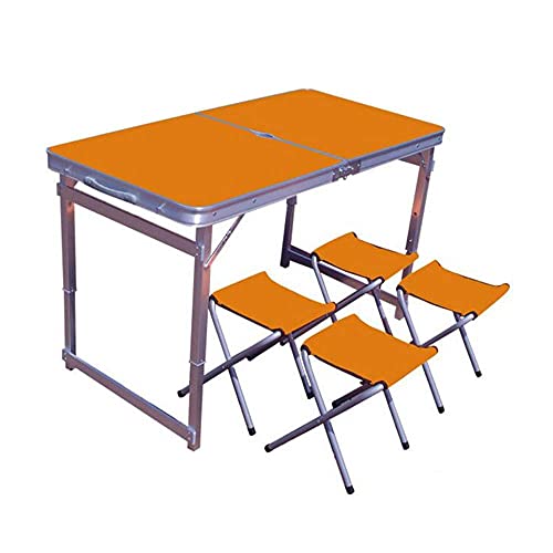 XFLSDHGD Klappertisch tragbare selbstfahrende Freizeit-Picknicktisch und Stuhl Multifunktion Terrasse Tisch und Stuhl Set Outdoor Klapptisch Tragbarer Tisch XFLSDHGD Klappertisch tragbare selbstfahrende Freizeit-Picknicktisch und Stuhl Multifunktion Terrasse Tisch und Stuhl Set Outdoor Klapptisch Tragbarer Tisch von XFLSDHGD