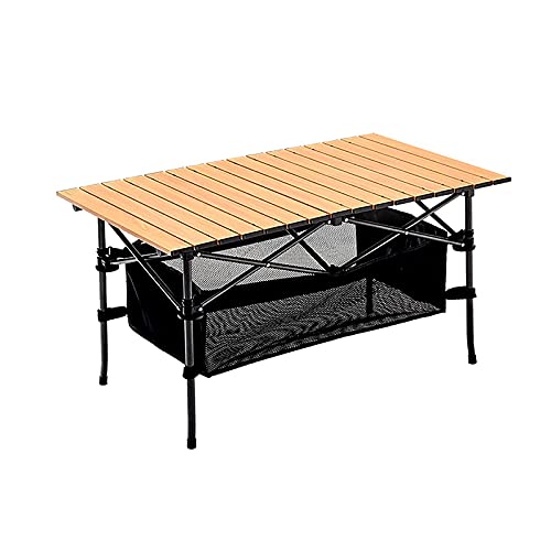 XFLSDHGD Klapptischgarten, Camping -Catering -Picknicktisch im Freien mit wasserdicht von XFLSDHGD