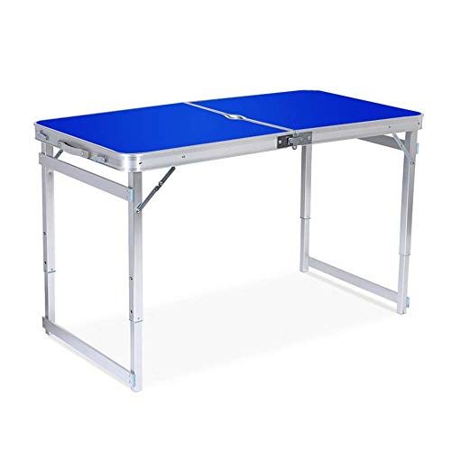 XFLSDHGD Tragbarer Tischfaltbarklapptisch - Einstellbare Höhe Aluminiumverformungstisch für Innen- und Außenpraktik XFLSDHGD Tragbarer Tischfaltbarklapptisch - Einstellbare Höhe Aluminiumverformungstisch für Innen- und Außenpraktik von XFLSDHGD