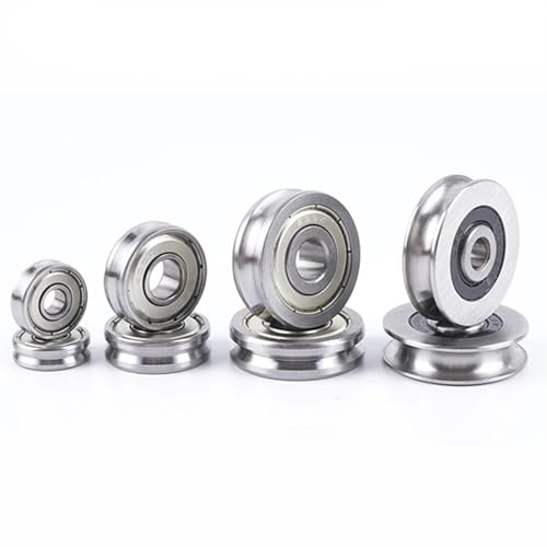 10 STÜCKE Richt Gemischt Rad Über Linie mit Nut Lager V6003 17X35X10 MM Pulley V Nut Typ(V6003-4-1) von XFMZFUBD