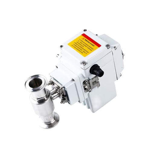 25 mm 2-Wege-Plattform-Motorkugelhahn Edelstahl Q911F-16P Sanitär-Tri-Clamp-Ferrule-Typ Elektrischer Kugelhahn(24VDC) von XFMZFUBD