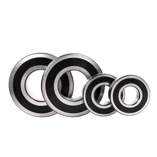 6000 6001 6002 6003 6004 6005 2rs Gummiversiegeltes geräuscharmes Rillenkugellager(2pcs 6001-2RS) von XFMZFUBD