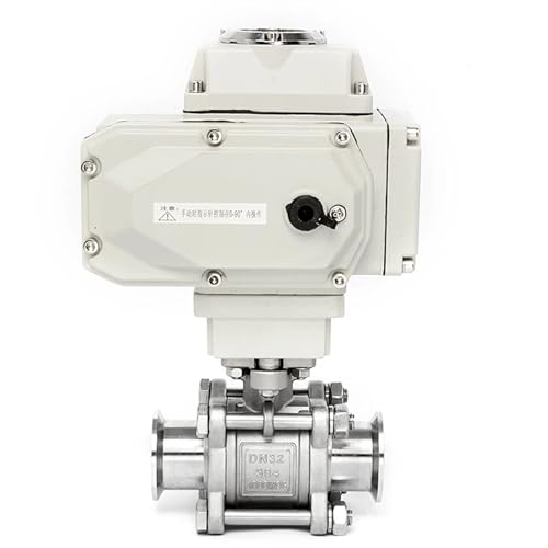 DN25 2-Wege-Plattform-Motorkugelhahn Edelstahl Q911F-16P Tri-Clamp-Ferrule-Typ Elektrischer Kugelhahn(220VAC) von XFMZFUBD
