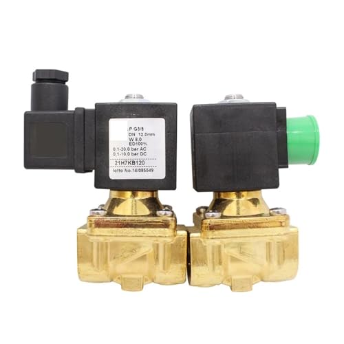 Magnetventil 2/2-Wege NC mit Vorsteuerung 21H7KB120 21H8KB120 21H8KE120 barss G1/2 G3/8 CE AC220V AC24V(24v,21H7KB120) von XFMZFUBD