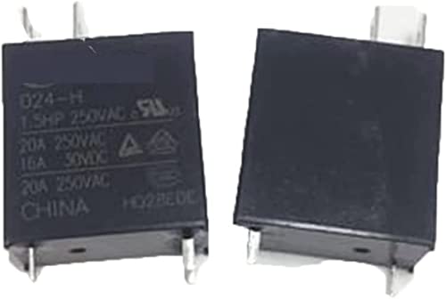 Relais 5 TEILE/LOS 100% Original Neue Relais HF25F-012-H 12VDC HF25F-024-H 24VDC HF25F 012 H 12V 24V HF25F012H 3PIN Mikrowelle Relais(Hf25f-024-h) von XFMZFUBD