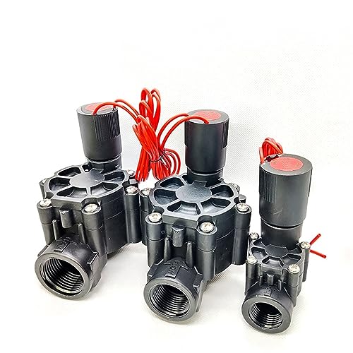 XFMZFUBD 1/2"" 3/4"" 1"" Bewässerungsmagnetventil Landwirtschaftliche Gartenlandschaft Bewässerungsmagnetventil 220V 110V 24V 12V DC verriegelnd(24vdc-Normally Closed,0.75 Inch) von XFMZFUBD
