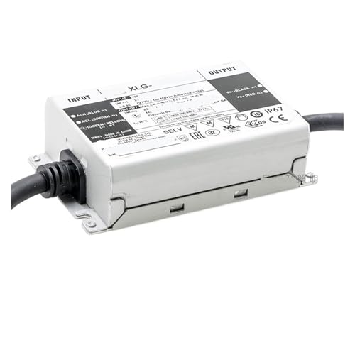 XFMZFUBD Netzteil Led Straßenlaterne Tunnellicht Flutlicht Treiber Outdoor Ballaststromversorgung(XLG-200-H-A 27-56V/1.75-5.55A) von XFMZFUBD