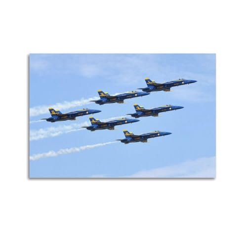 XFPMXC Poster mit Militär-Kampfflugzeugen, F A-18, Hornissen-Kampfflugzeug, dekoratives Gemälde, Leinwand, Wandkunstwerke, Bild, 30 x 45 cm XFPMXC Poster mit Militär-Kampfflugzeugen, F A-18, Hornissen-Kampfflugzeug, dekoratives Gemälde, Leinwand, Wandkunstwerke, Bild, 30 x 45 cm von XFPMXC