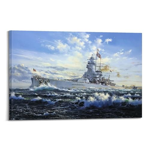 XFPMXC WWII Vintage Battleship Poster 1939 Admiral Graf Spee Dekorative Malerei Leinwand Wandkunst Bild 40 x 60 cm XFPMXC WWII Vintage Battleship Poster 1939 Admiral Graf Spee Dekorative Malerei Leinwand Wandkunst Bild 40 x 60 cm von XFPMXC