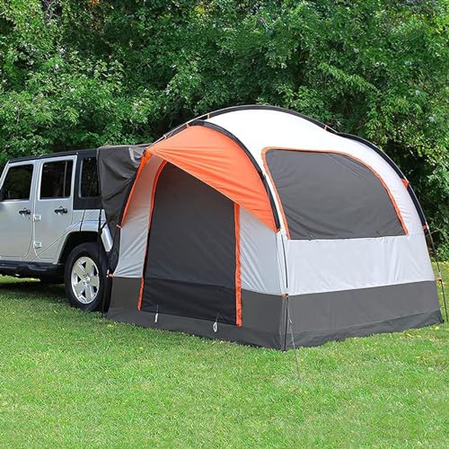 Camping Auto Heckklappenzelt - 5-6 Personen Universal SUV Kofferraumzelt mit Sichtschutz, wasserdichte Markise für Reisen im Freien von XFQZJG