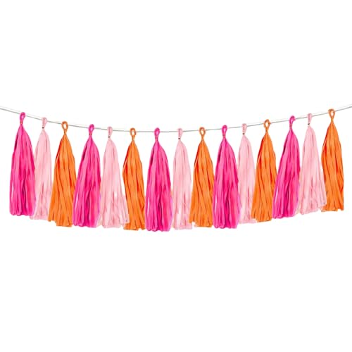 XFSRG 15 Stück Party Deko Papierquasten Girlande Geburtstag Deko Banner für Hochzeiten Partys Geburtstage Halloween XFSRG 15 Stück Party Deko Papierquasten Girlande Geburtstag Deko Banner für Hochzeiten Partys Geburtstage Halloween von XFSRG
