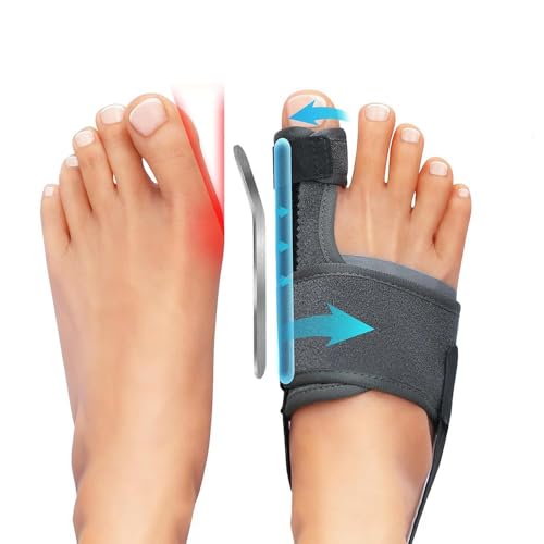 XFSRG 2 Stück Hallux Valgus Korrektur Zehenschutz Großer Zeh Tag und Nacht Verstellbare für Damen Männer XFSRG 2 Stück Hallux Valgus Korrektur Zehenschutz Großer Zeh Tag und Nacht Verstellbare für Damen Männer von XFSRG