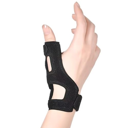 XFSRG Daumenorthese Linke Rechte Arthritis Leichte Daumenschiene mit Verstellbarer Aluminiumplatte für Sehnenscheidenentzündung Daumensattelgelenk von XFSRG