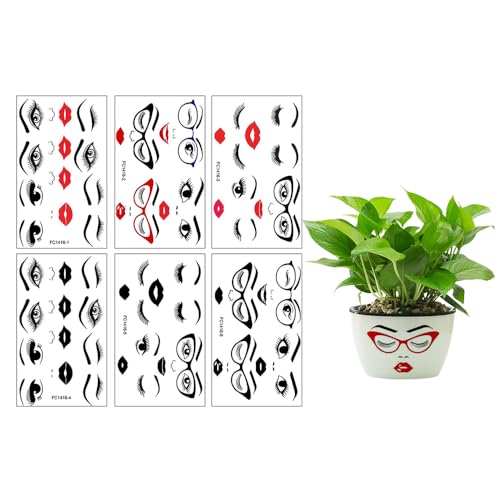 XFSRG Kühlschrankaufkleber Lustige Sticker Set Augen Lippen & Brillen Wasserdicht Abnehmbar Kreative Deko Für Zuhause Büro Küche Kühlschrank Möbel XFSRG Kühlschrankaufkleber Lustige Sticker Set Augen Lippen & Brillen Wasserdicht Abnehmbar Kreative Deko Für Zuhause Büro Küche Kühlschrank Möbel von XFSRG