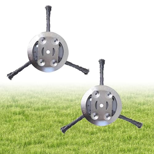 XFSRG Unkrautbürste Freischneider 6Klingen Stahlborsten Rundkopf Drahtbürste für Winkelschleifer Gartenpflege XFSRG Unkrautbürste Freischneider 6Klingen Stahlborsten Rundkopf Drahtbürste für Winkelschleifer Gartenpflege von XFSRG