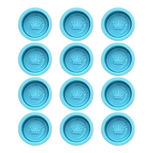 XFUYI Silikonform für Epoxidharz Internationale Schachform Dame-Form Silikon 12 Stück von XFUYI