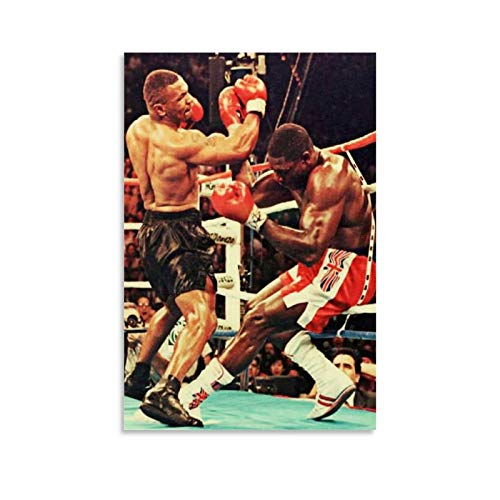 XFVS Mike Tyson Poster Leinwand Kunst Poster und Wandkunst Bilddruck Moderne Familienzimmer Dekor Poster 16x24inch(40x60cm) von XFVS