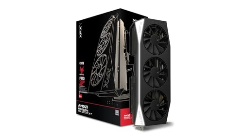 XFX Mercury AMD Radeon RX 9070XT Gaming Edition mit 16GB GDDR6 HDMI 3xDP, AMD RDNA™ 4 (RX-97TMERCB9) von XFX