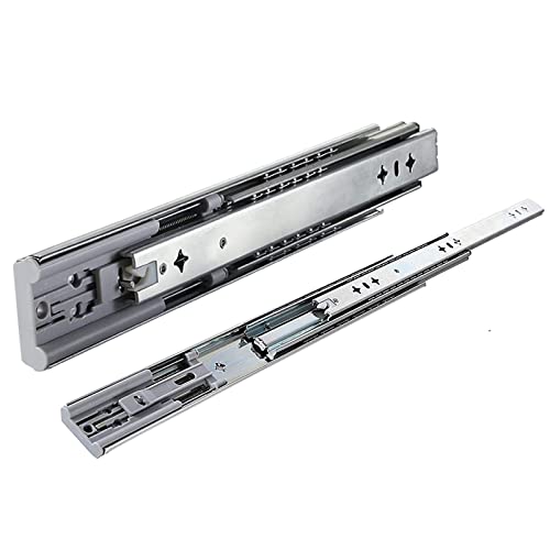 1 Paar Schrankrutschen 10 14 18 26 26 30 32 Zoll Weiche Schließläufer - weniger Geräuschkugellager -Objektträger - Hochleistungsmetall Teleskop -Schleife 3 -Abschnitt -Volle Verlängerung (Größe: 800 von XFZJCHAP