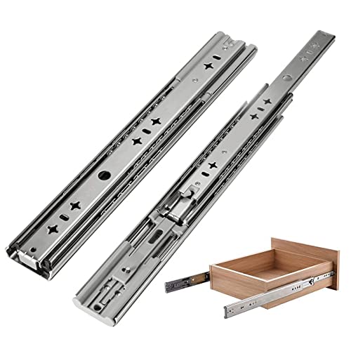 2 PCs Heavy Duty Runners 3 -Sektionsleitschiene 5m Breite - Weiche Schließschrank -Objektträger - mit Kugellager niedrigem Geräusch und langsamer Schließung - Vollverlängerung - Industrieschienen 2 PCs Heavy Duty Runners 3 -Sektionsleitschiene 5m Breite - Weiche Schließschrank -Objektträger - mit Kugellager niedrigem Geräusch und langsamer Schließung - Vollverlängerung - Industrieschienen von XFZJCHAP