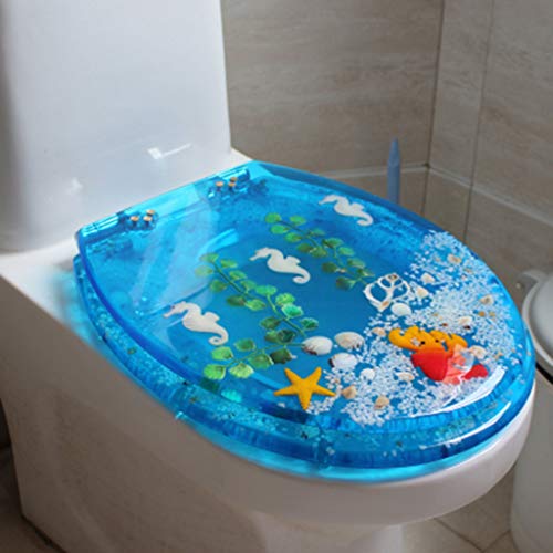 Buntes Toilettensitz Standard Harz Toilettensitz Runde vorne langsame Toilettendeckel Schnellfreisetzungen E Buntes Toilettensitz Standard Harz Toilettensitz Runde vorne langsame Toilettendeckel Schnellfreisetzungen E von XFZJCHAP