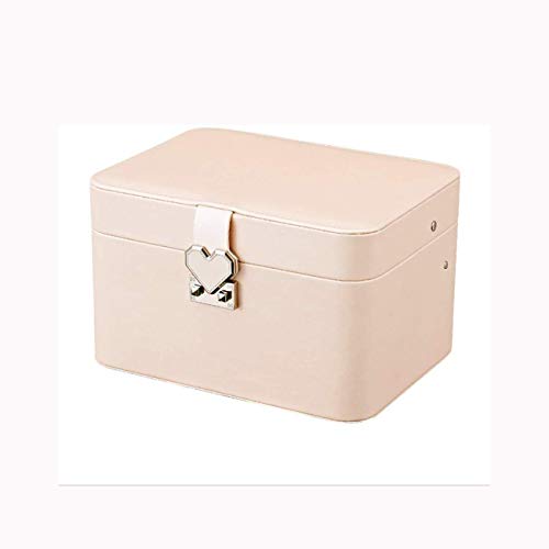 Schmuckkasten Aufbewahrungsbox Automatische Aufbewahrungsbox künstliches Leder 3 Layers halb automatische Reise -Juwelierschachtel mit eingebautem Spiegelringohrring Schmuckkasten Aufbewahrungsbox Automatische Aufbewahrungsbox künstliches Leder 3 Layers halb automatische Reise -Juwelierschachtel mit eingebautem Spiegelringohrring von XFZJCHAP